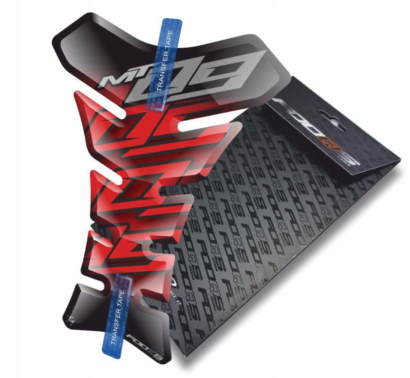 Tank-pad od firmy Fooqs pro Yamaha MT09 Mt 09 MT-09 Červený