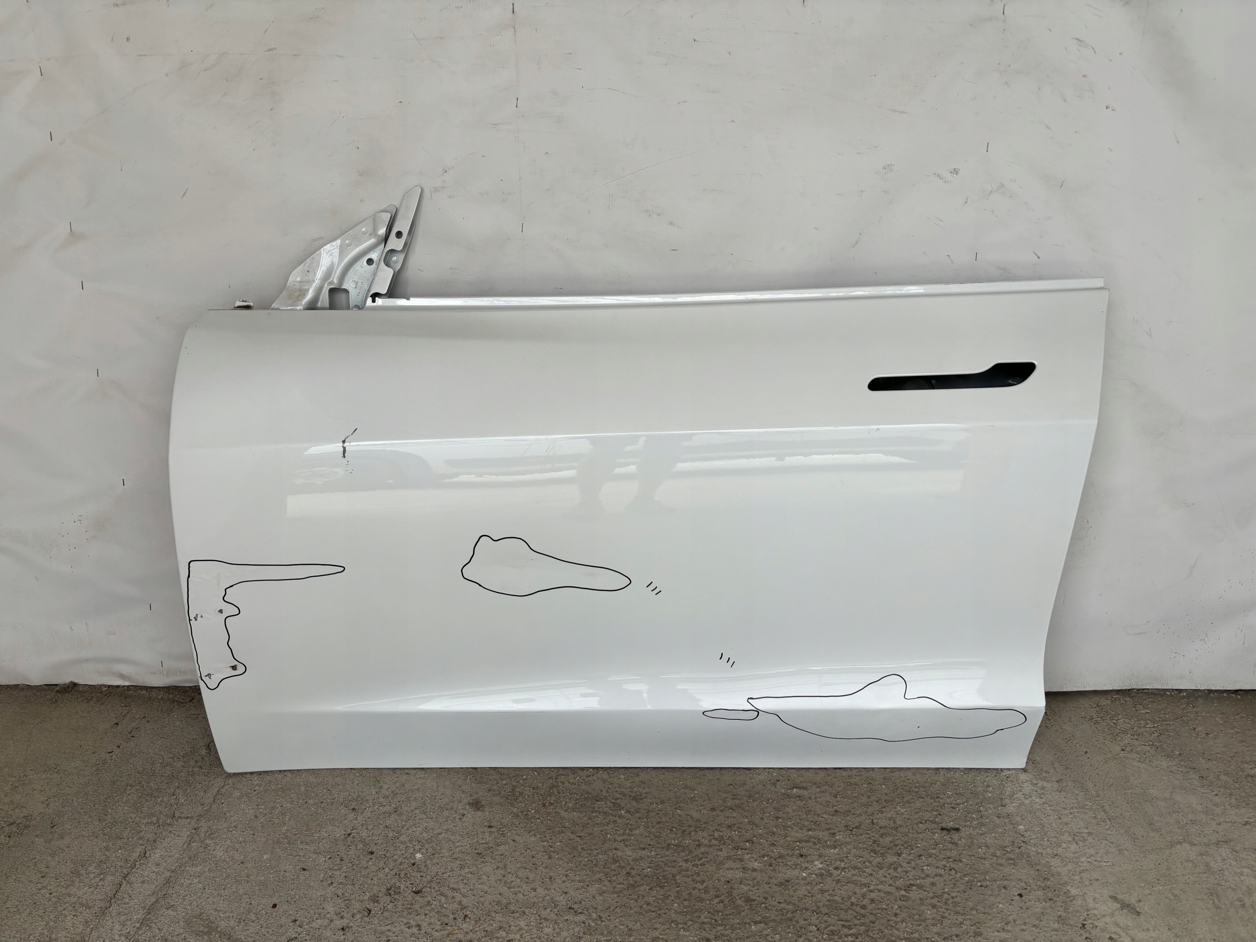 TESLA 3 DRZWI PRZÓD LEWE PRZEDNIE POZNAŃ (==GIEŁDA==)