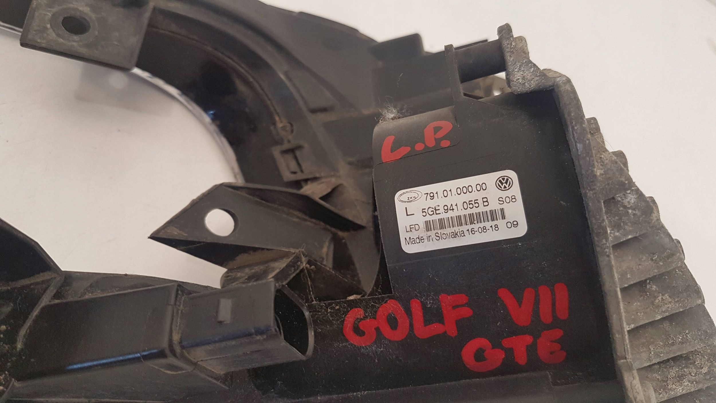 vw Golf 7 VII GTE ГАЛОГЕН led свет левый перед 5GE941055B