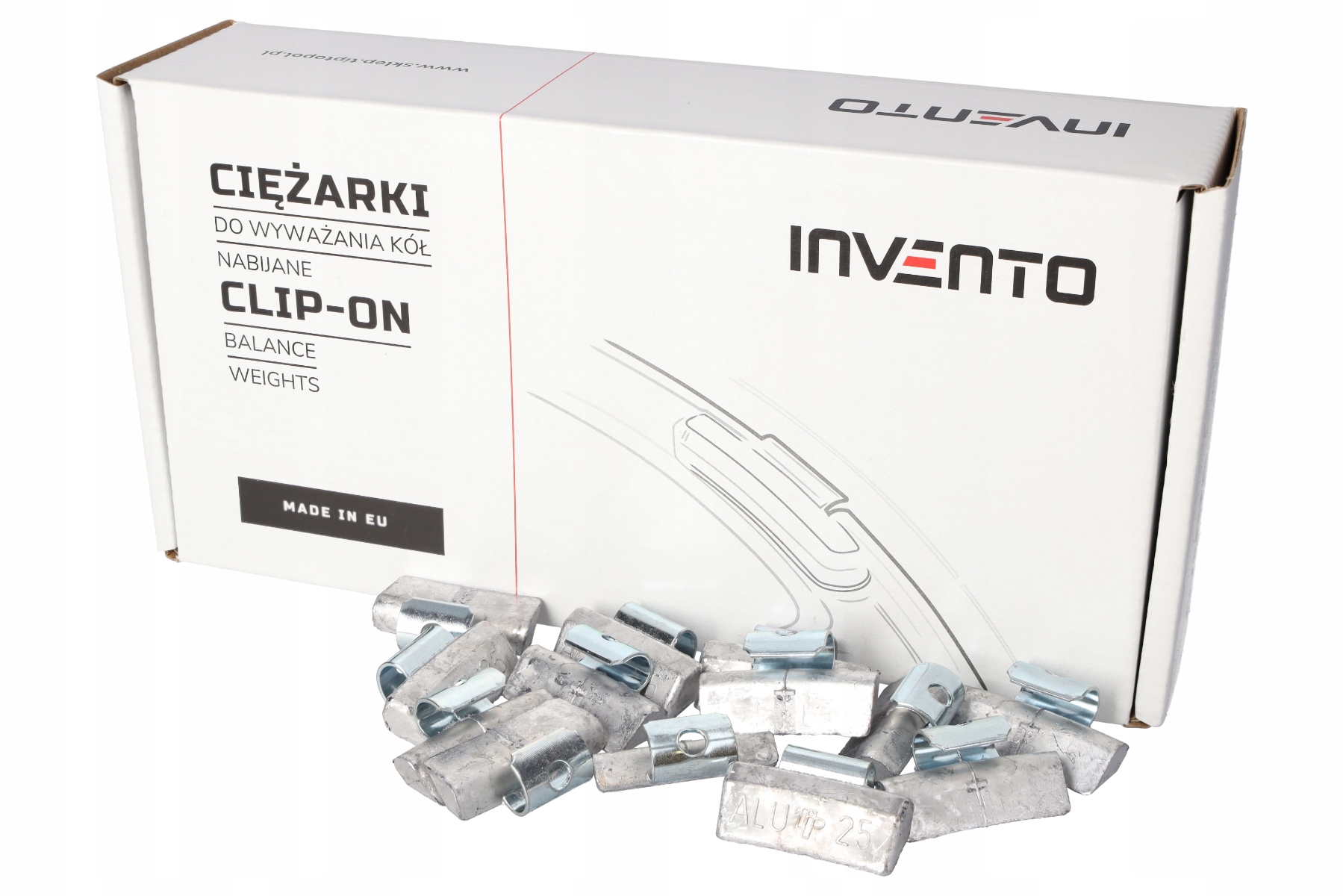 TPALU-025_A CIĘŻAREK (KPL 100 SZT) OŁOWIANY NIEPOW Marka Invento