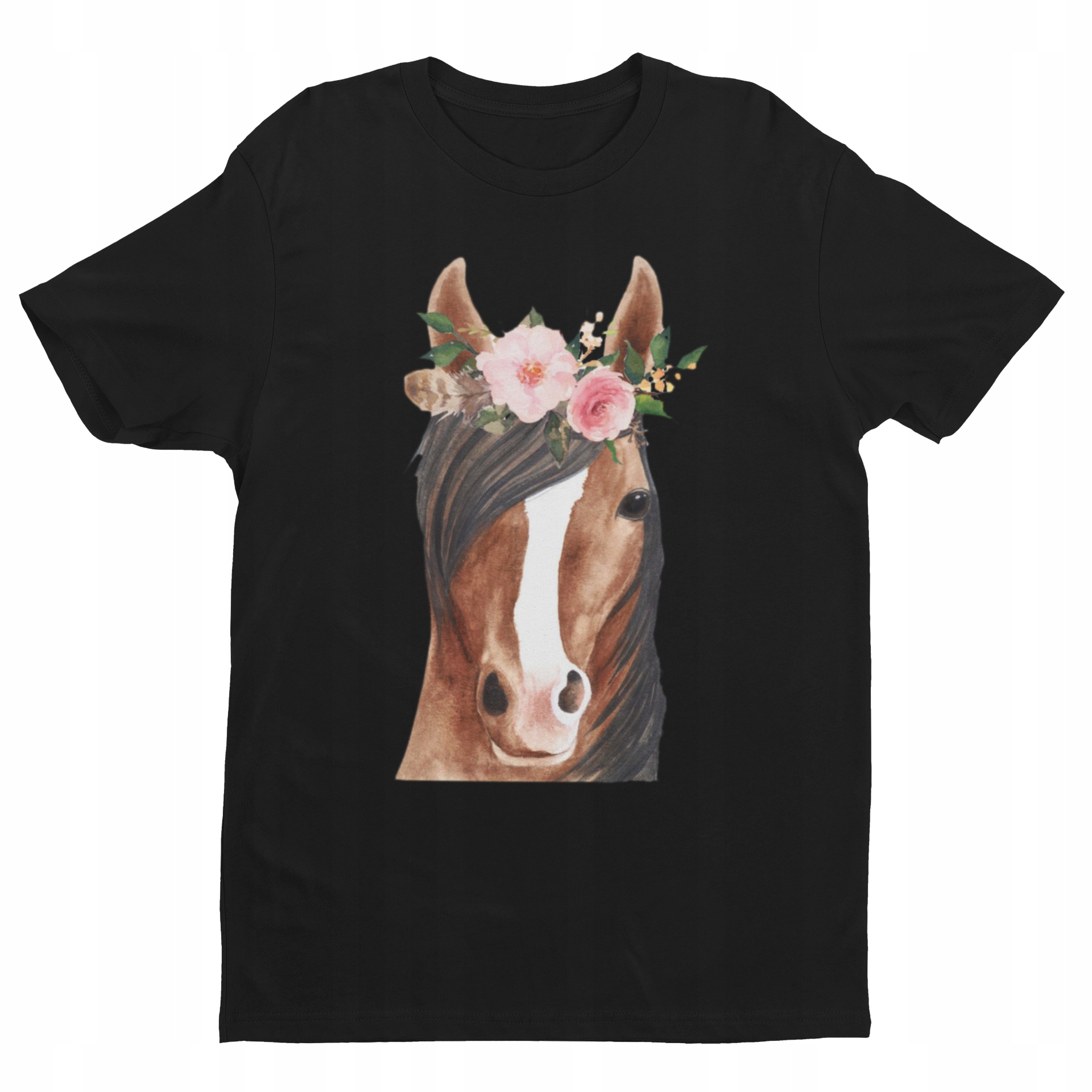 

Koszulka T-shirt Dziecięca Konie-zwierzeta- Xxs 98