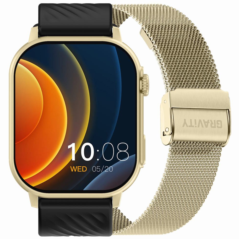 Chytré Hodinky Gravity GT15-6 černé