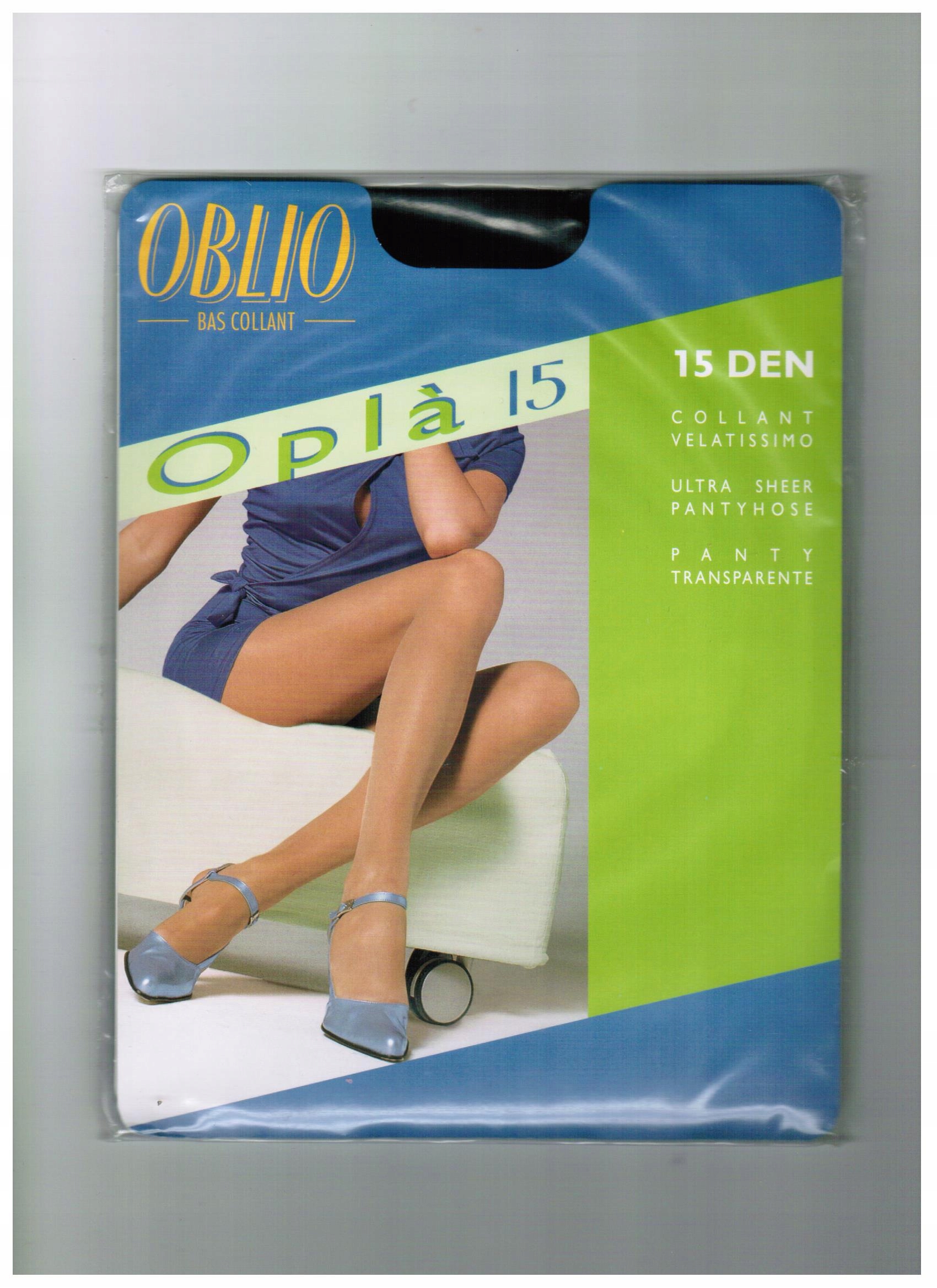 

Rajstopy stretch Opla 15 den, Oblio, Nero 2
