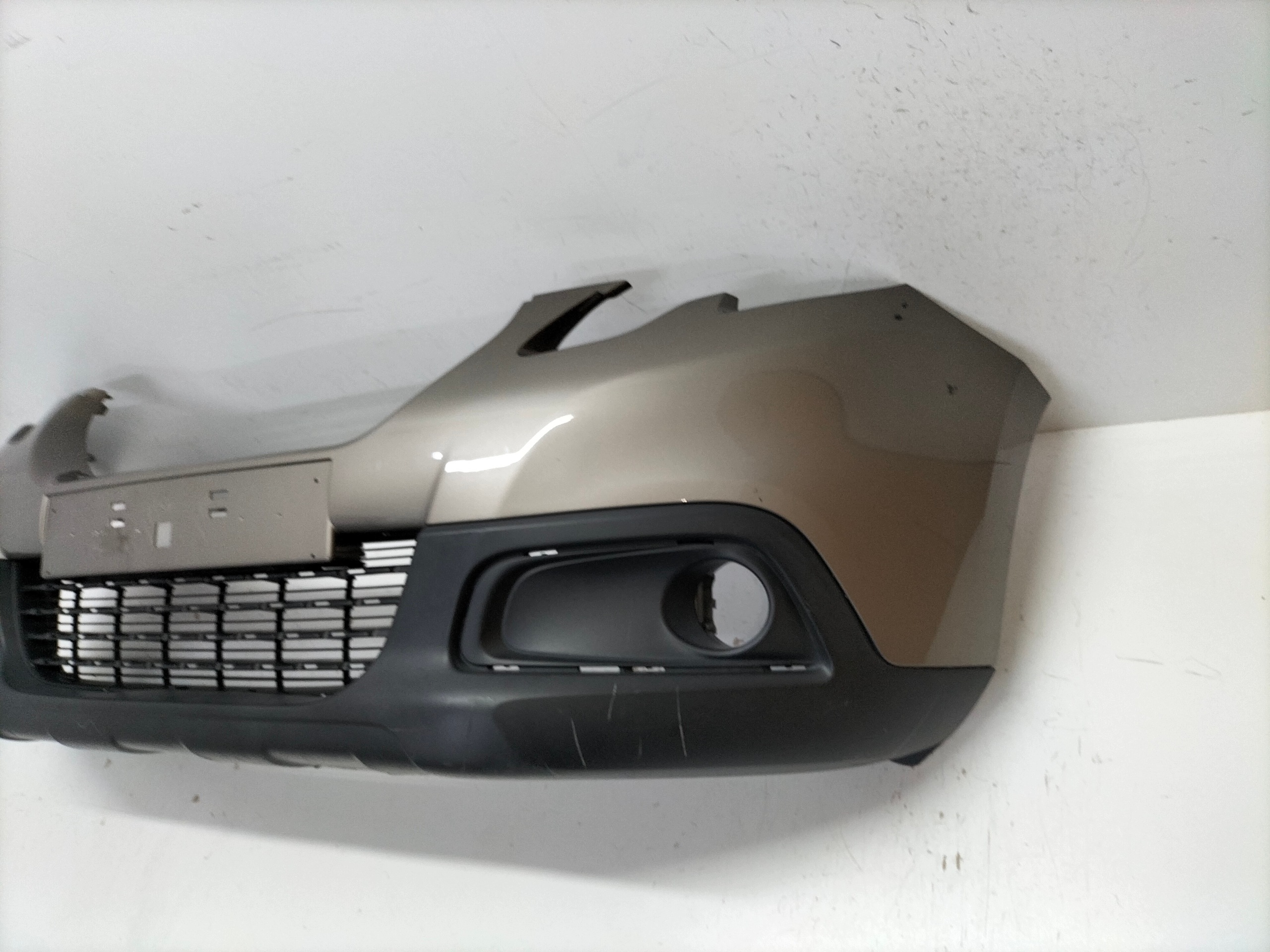 front bumper front PEUGEOT 2008 13-16 wersja without czujnikow PDC