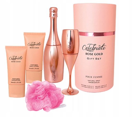 Sellion Celebrate Rose Gold dámský 5-DÍLNÝ set