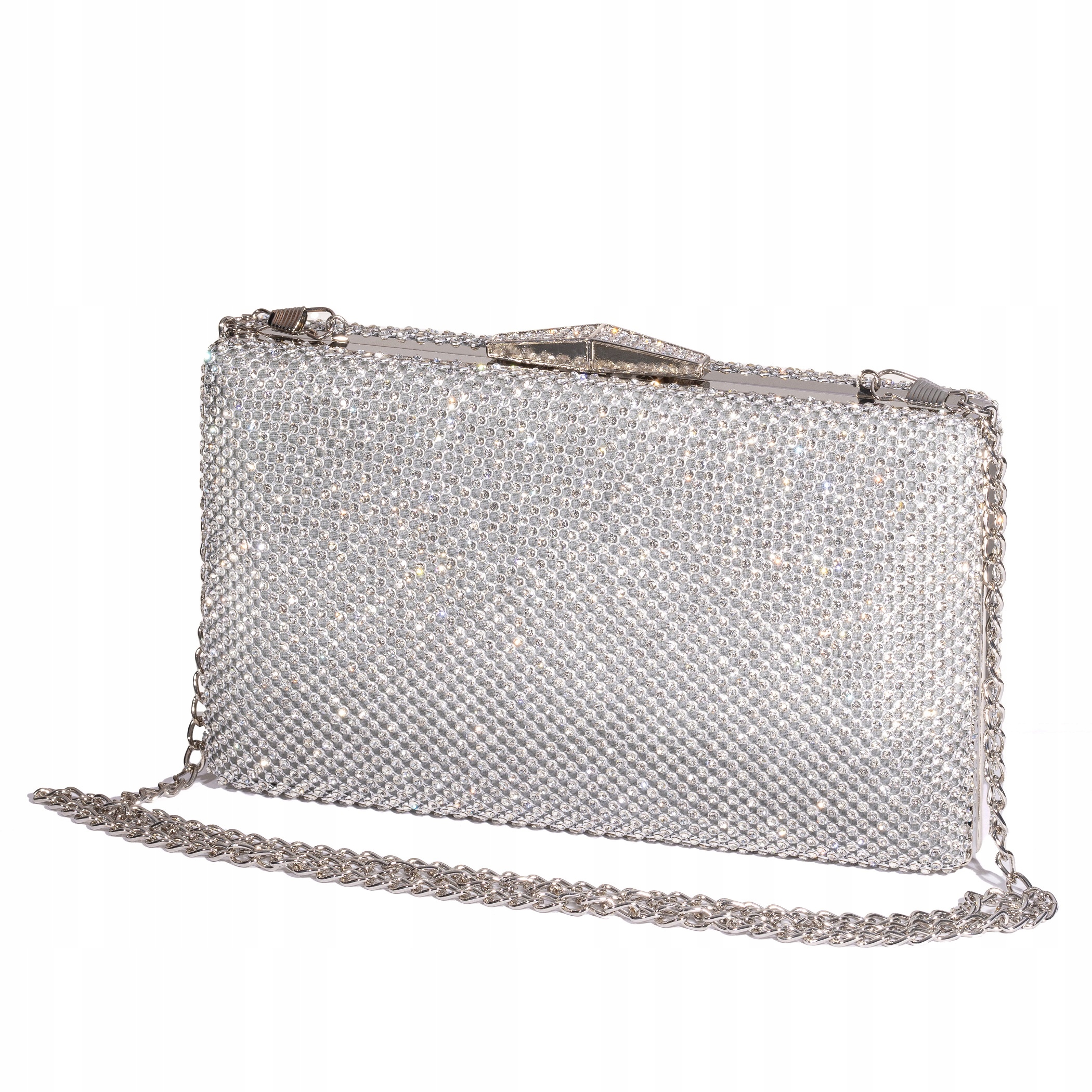 Puzderko Psaníčko Návštěvnická Kabelka Na Řetízku Večerní Zirkony