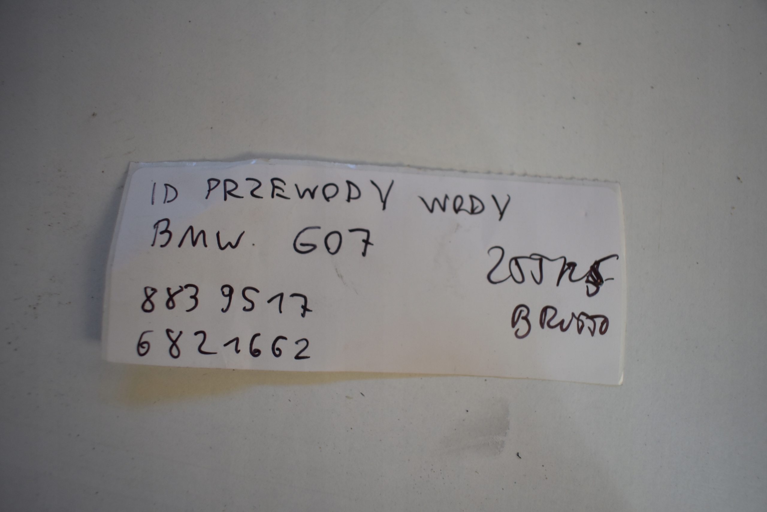 IDEALNE Tubi d’acqua BMW G07 1