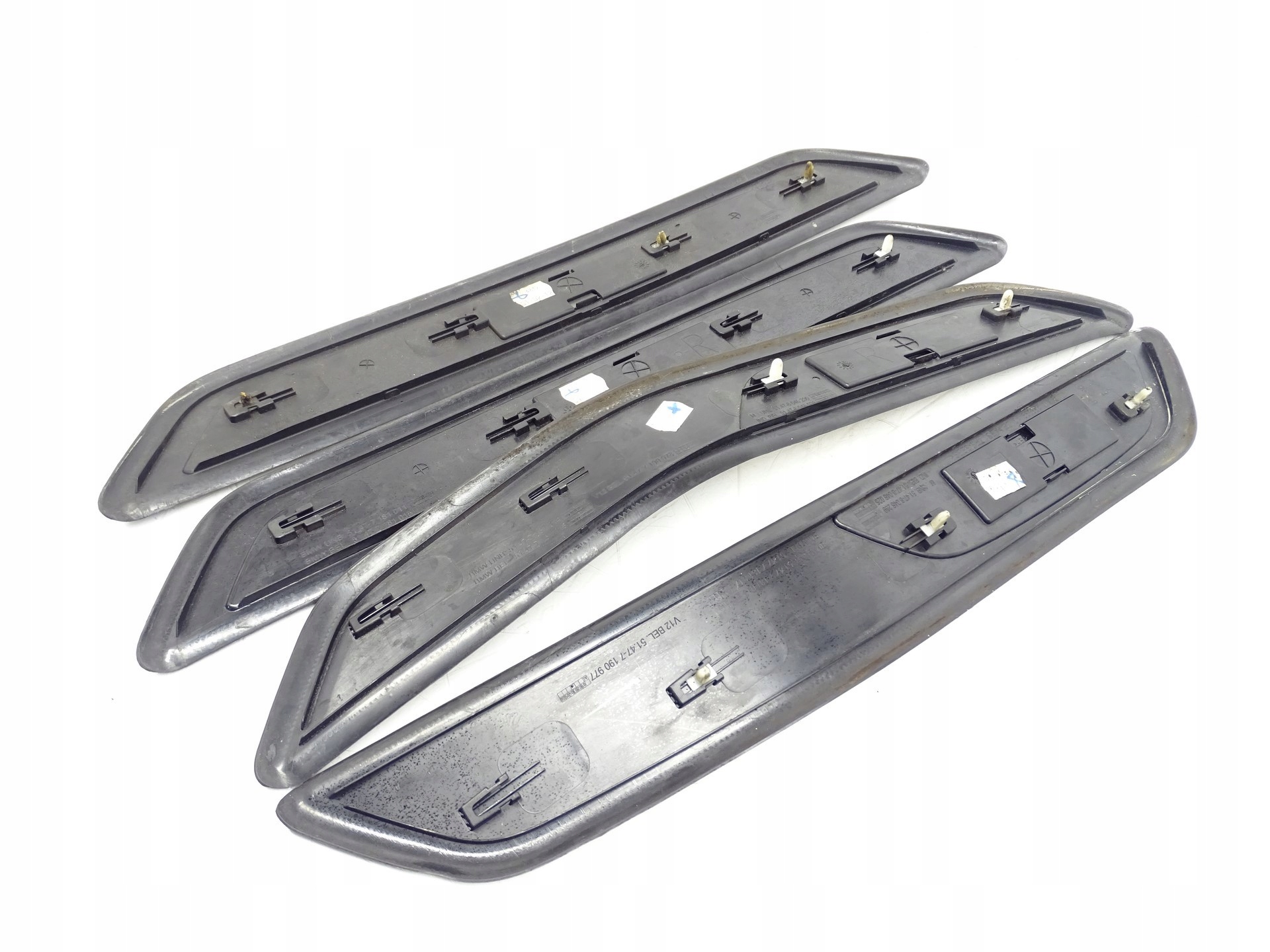 KPL mouldings caps threshold BMW m-packet F01 7181011