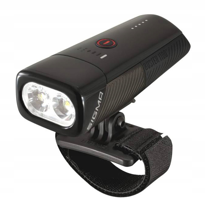 

Lampka Latarka Rowerowa Sigma Buster 1100LM Kask