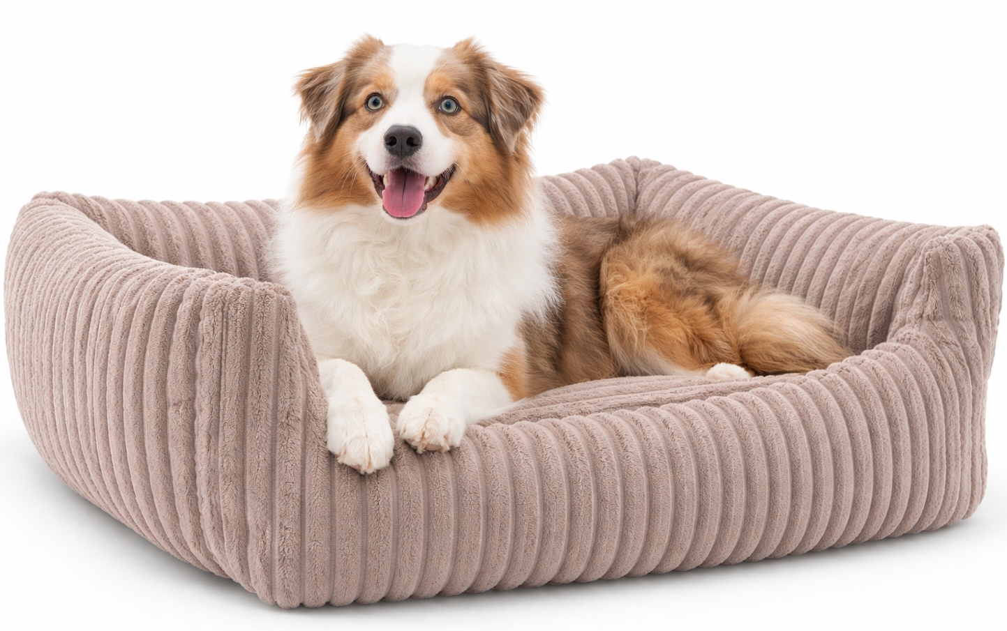 Levně Pelíšek postel pro psa gauč 95x75 Ks Růžový