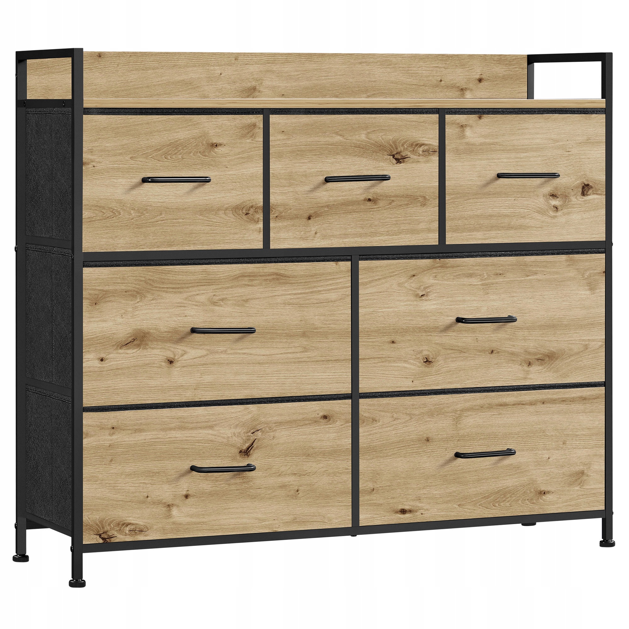 Moderná komoda so zásuvkami do obývacej izby, do spálne, dub artisan 98x28x85 cm