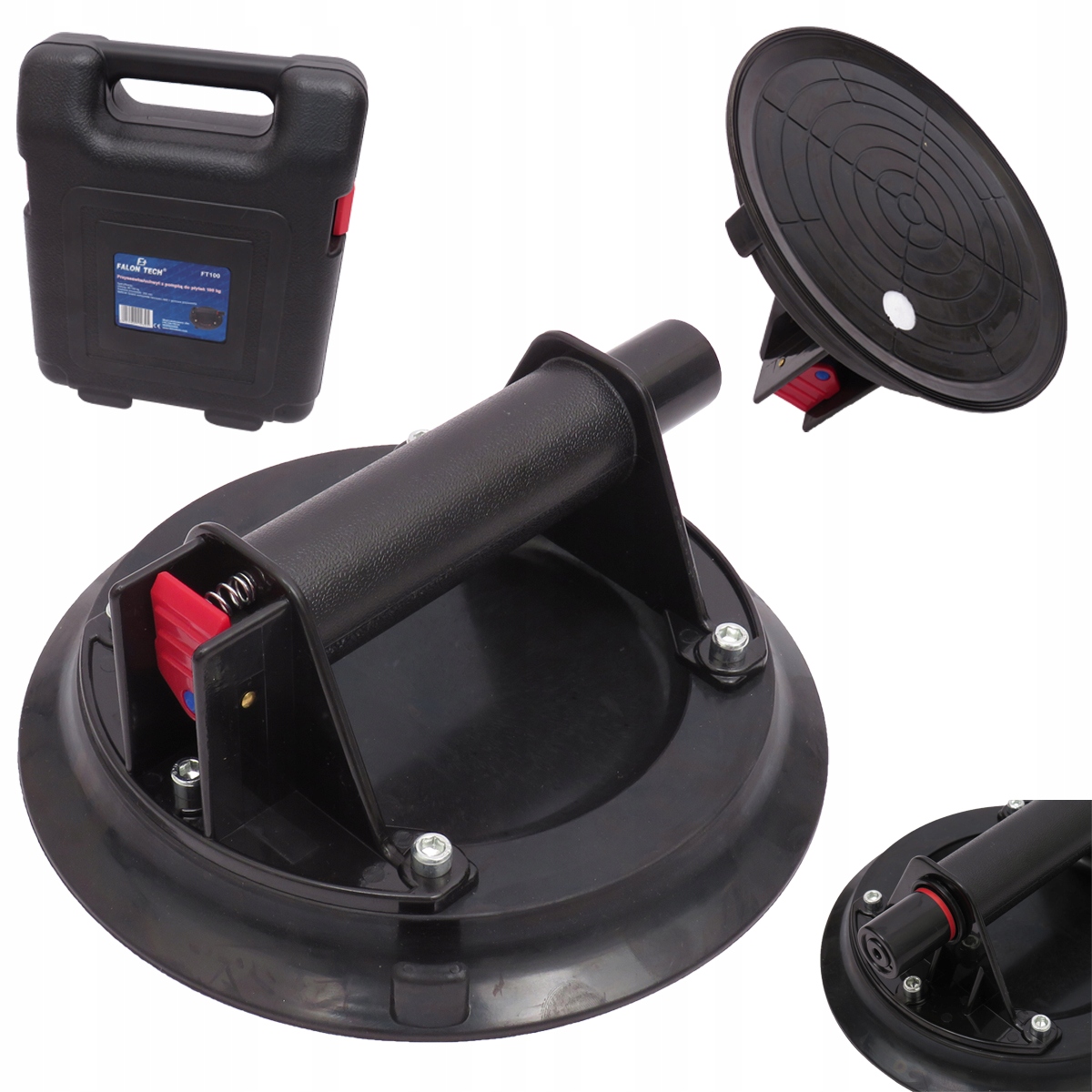 ВАКУУМНА ПРИСОСКА З НАСОСОМ ДЛЯ СКЛА