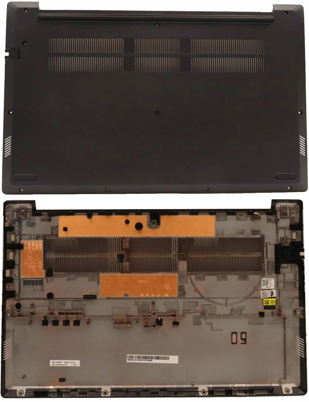 Nová Spodní Krytka AP2ES000410 Lenovo 5CB1J51272 5CB1J51271 Černá Textura