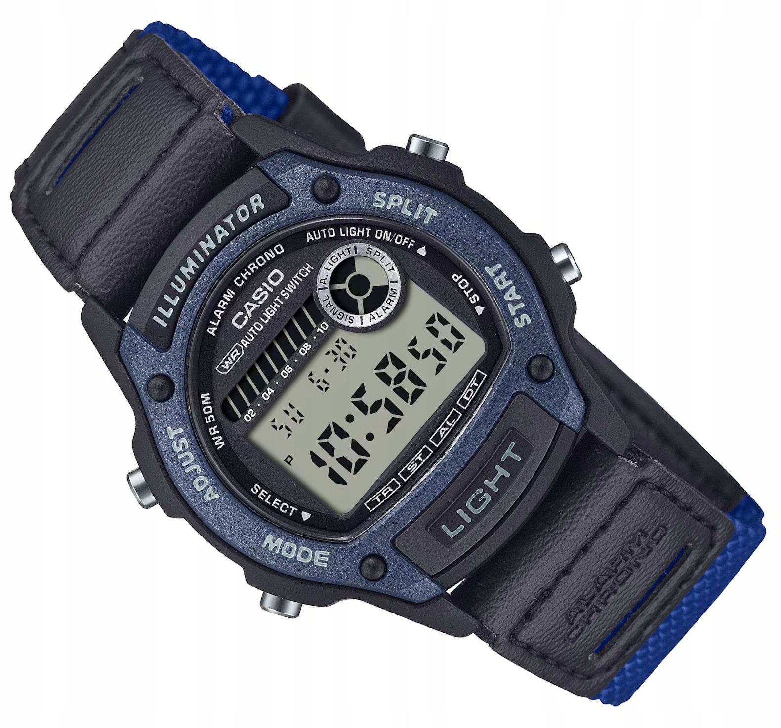 Sportovní Mládežnické Hodinky Casio Na Látkovém Řemínku W-220HF -2AV