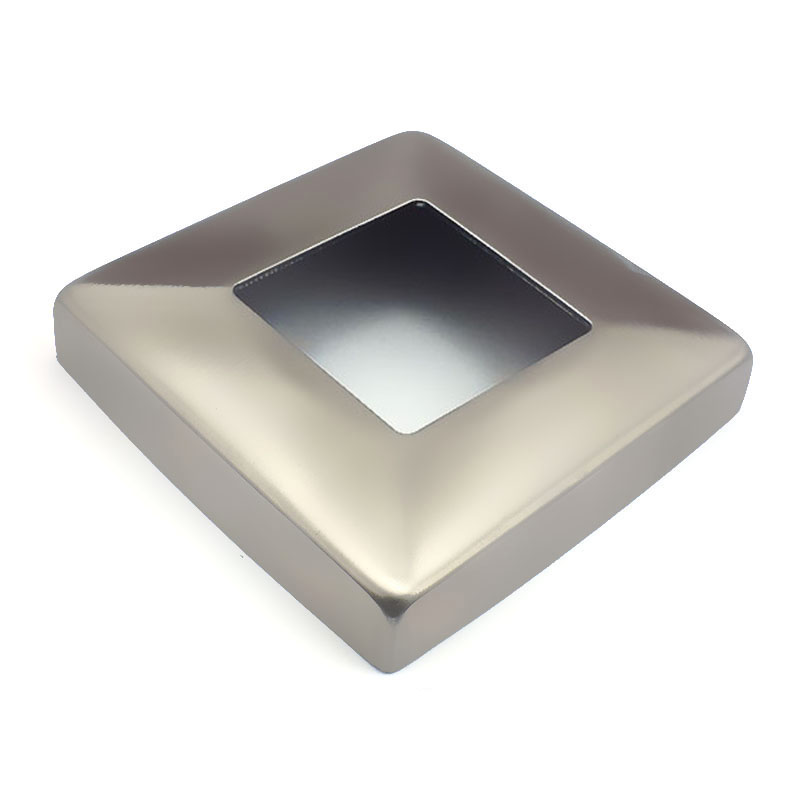 

Rozeta polerowana 105x105 mm pod profil 60x60 mm