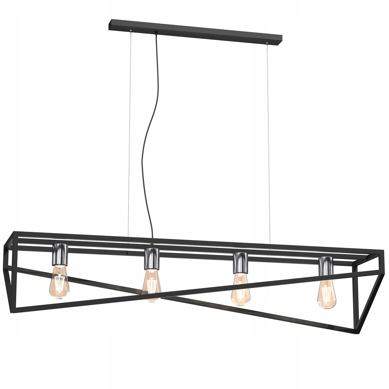 Závěsná lampa Luminex Gote 4 světelné body E27