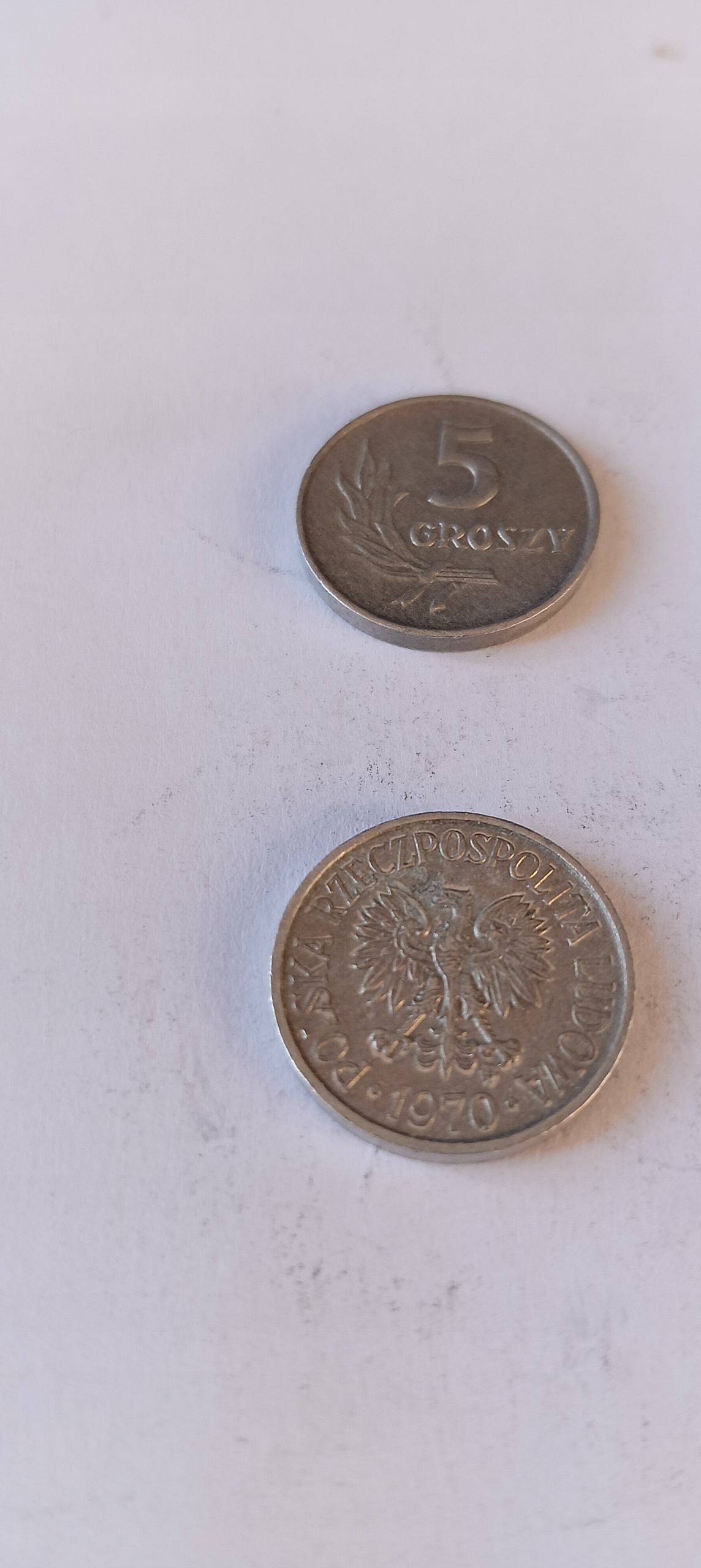 5 gr. 1970 rok - moneta polska