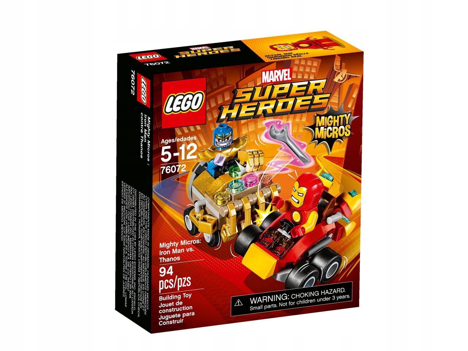 Lego Hrdinové 76072 Iron Man Versus Thanos Gda
