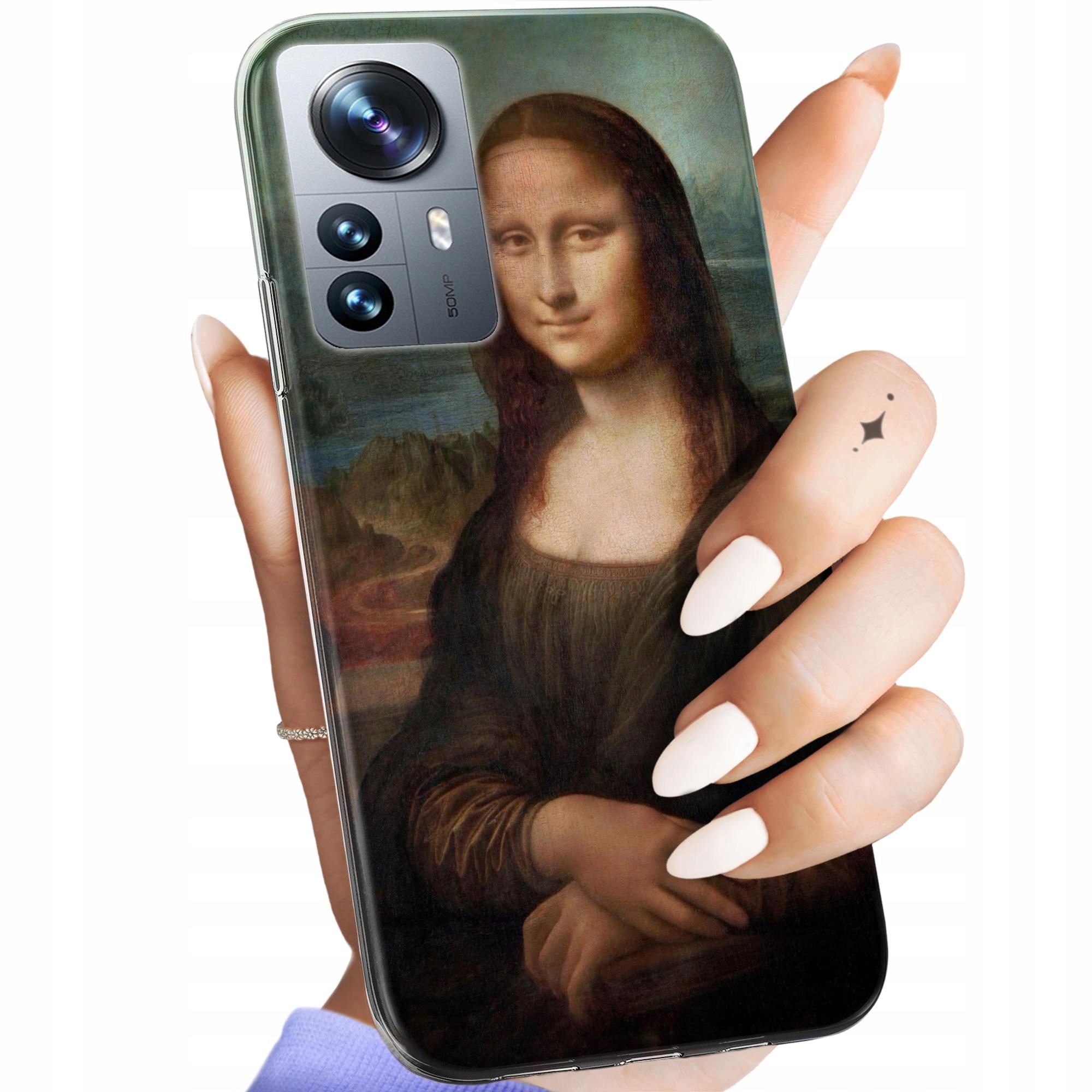 Etui Do Xiaomi 12 Pro 12S Pro Leonardo Da Vinci Mona Łasiczka Case