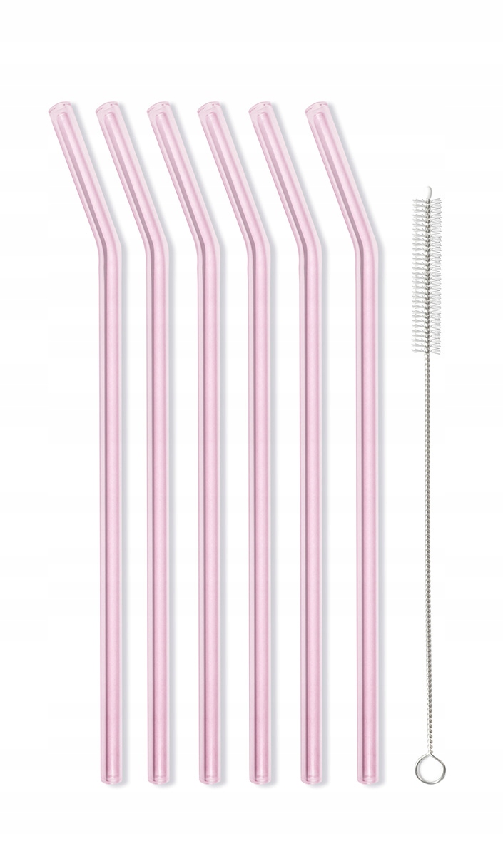 

Słomki szklane rurki Vialli Design 23cm (6szt.)