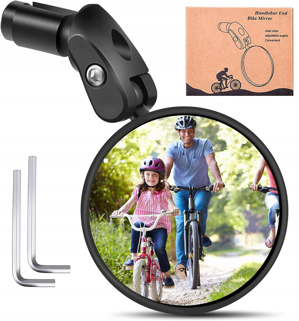 LUSTERKO ROWEROWE NA KIEROWNICE SKŁADANE WYPUKŁE 2szt EAN (GTIN) 6942422615247