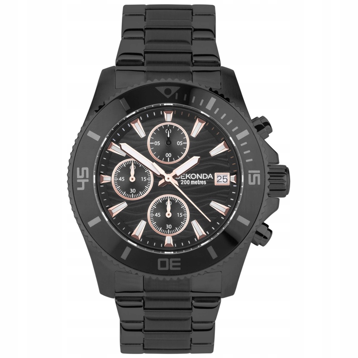 Pánské Hodinky Sekonda 30117, černý náramek