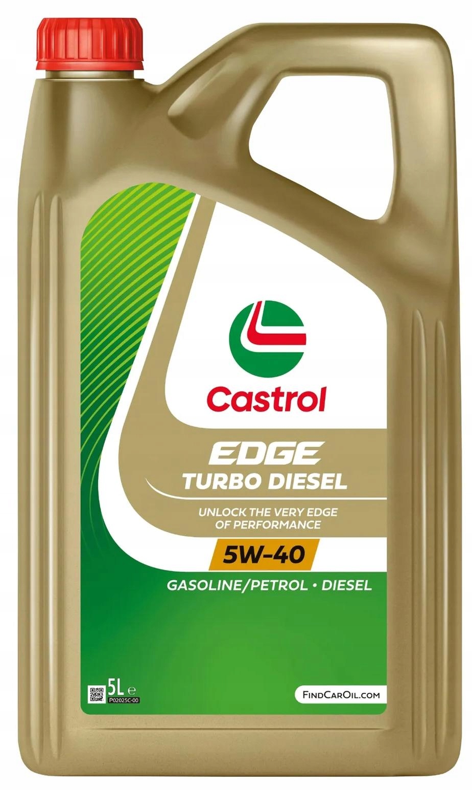 Castrol Edge Turbo Diesel 5W40 5L