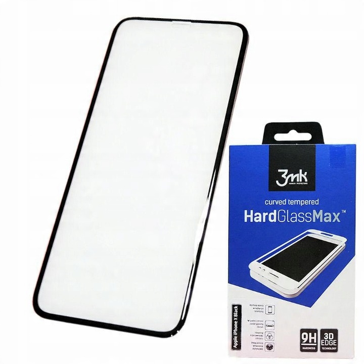 

3MK Hard Glass Max Huawei P20 Lite czarny