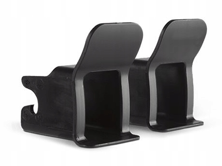 NAKŁADKI PROWADNICE ISOFIX DO FOTELIKA KOMP. 2SZT. Waga produktu z opakowaniem jednostkowym 0.1 kg