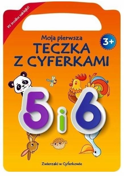 TREFL KOLOROWANKA TECZKA Z CYFERKAMI 5 I 6 6652