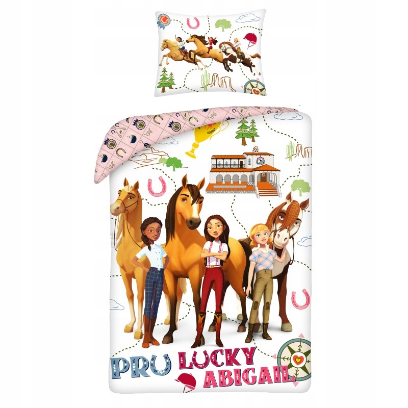 Pościel KOŃ KONIK SPIRIT LUCKY 140x200