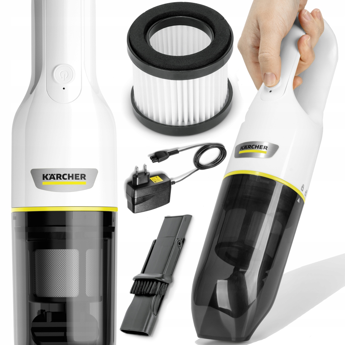 Odkurzacz ręczny Karcher bezprzewodowy Cvh 2 1.198-330.0