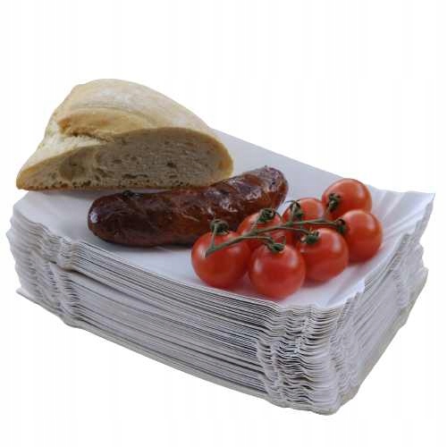 

Jednorazowe tacki tekturowe grill, 14x20cm, 100szt