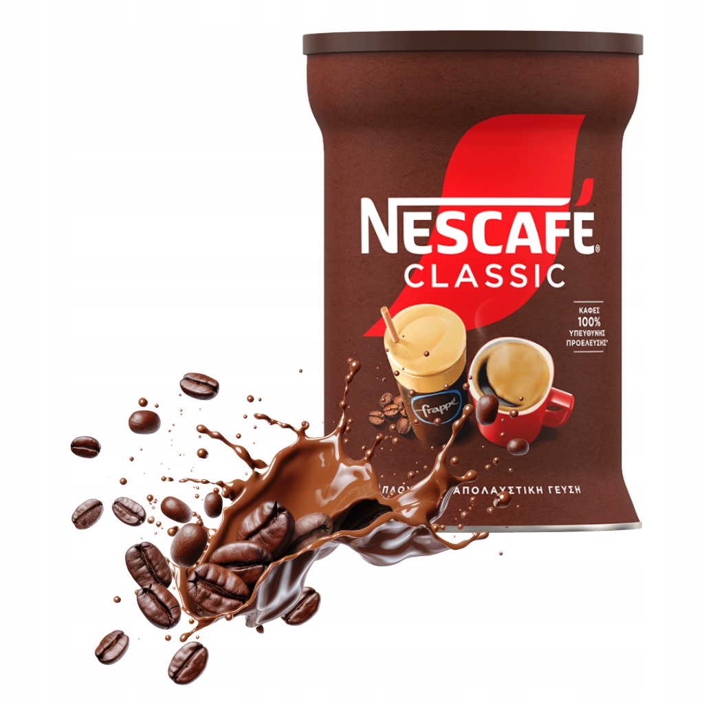 Levně Originální Káva Frappe Nescafe 200 g Tradiční receptura Ideální