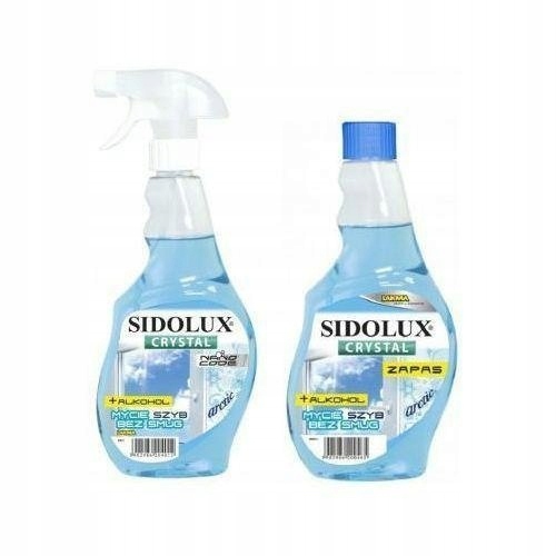 

Płyn Do Szyb Sidolux 500ML Arctic+zapas