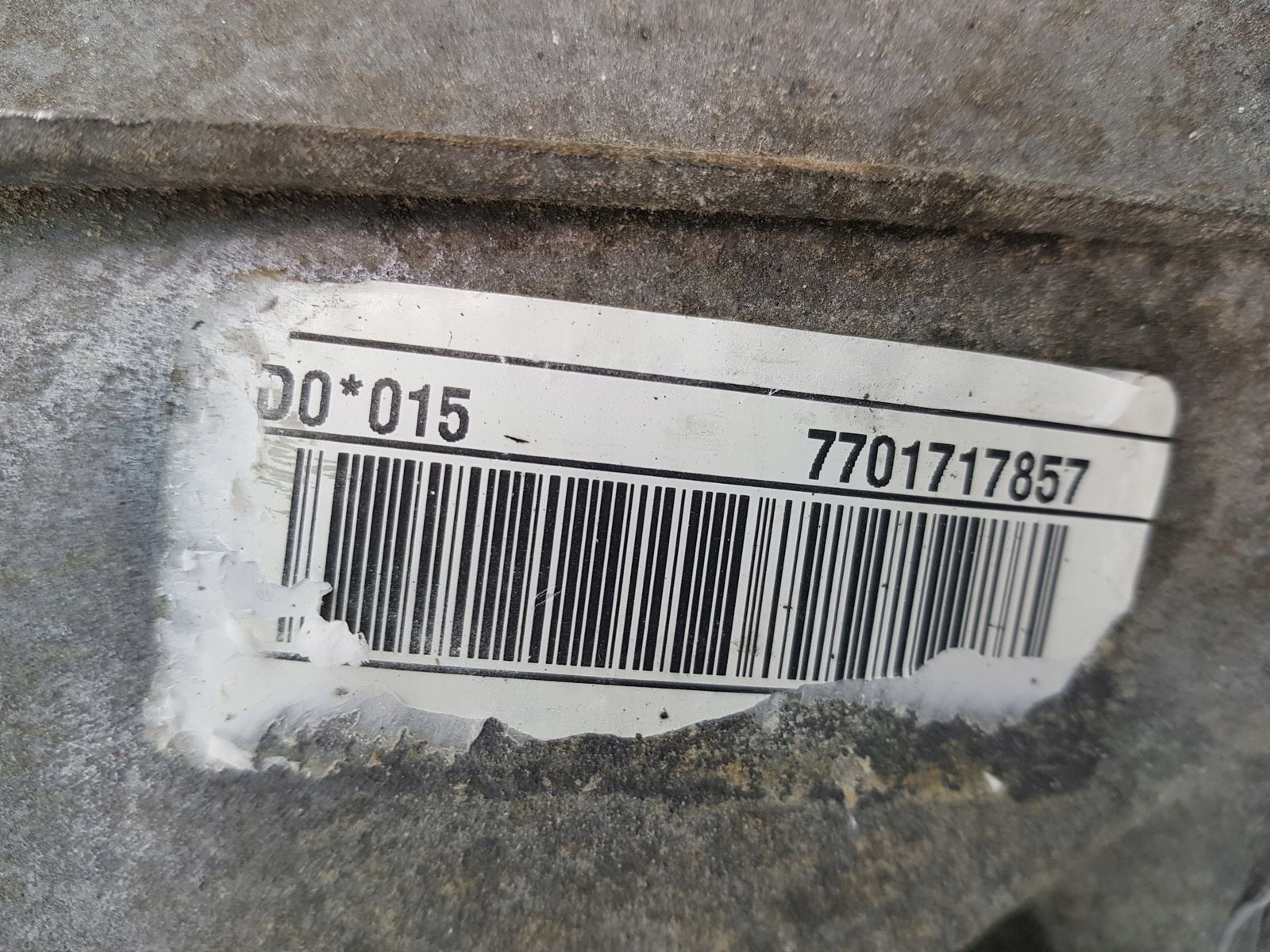 CAMBIO ND0015 7701717857 Renault Scenic 2 2.0 1161