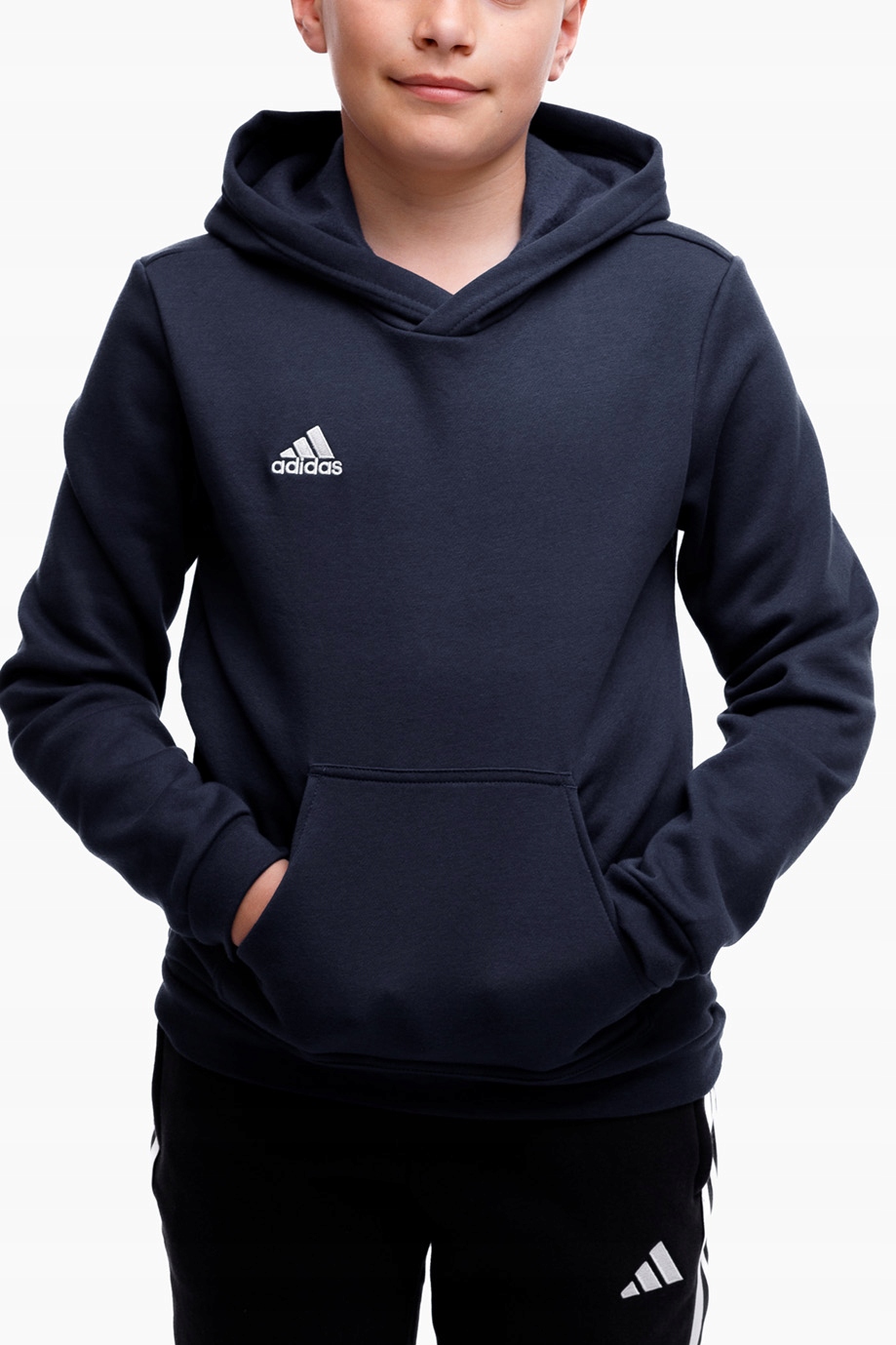 adidas detská mikina s kapucňou tepláková športová hoodie Entrada 22 veľ. 164