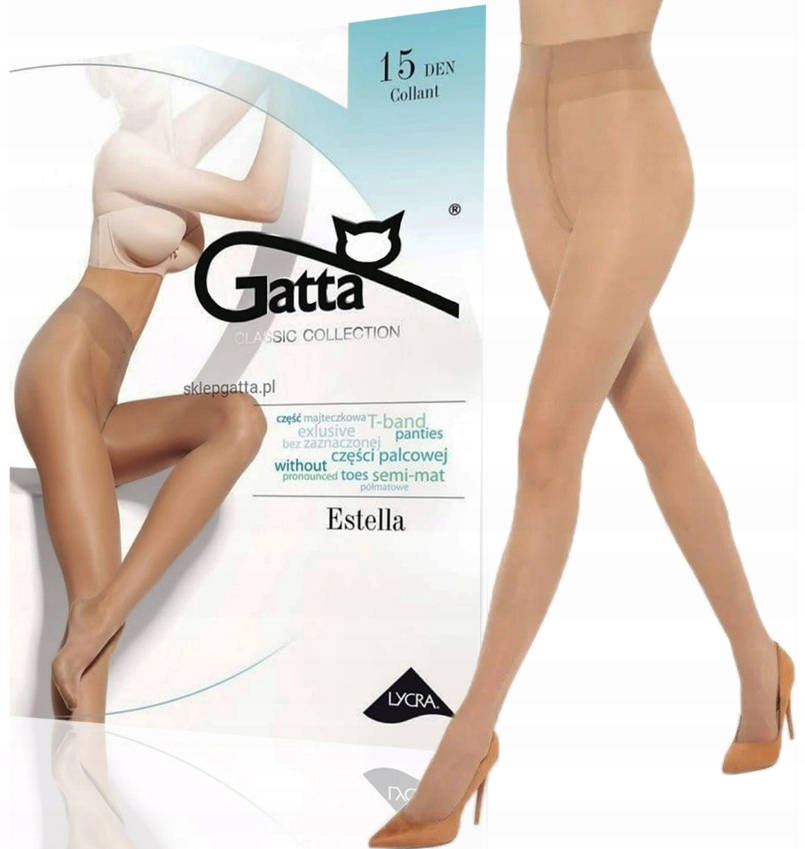 

Gatta Rajstopy Estella 15 Den Visone 3-M