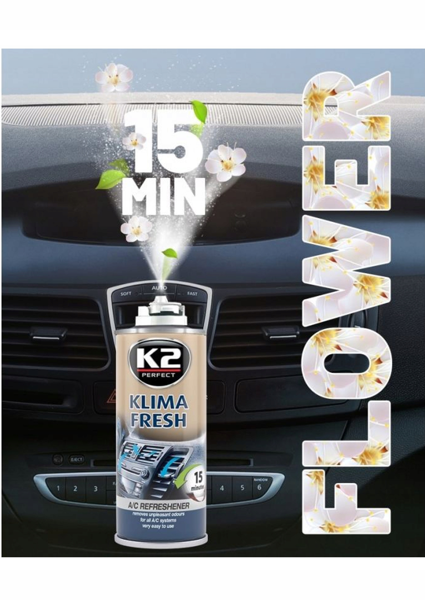K2 KLIMA FRESH ODŚWIEŻACZ KLIMATYZACJI FLOWER Producent K2