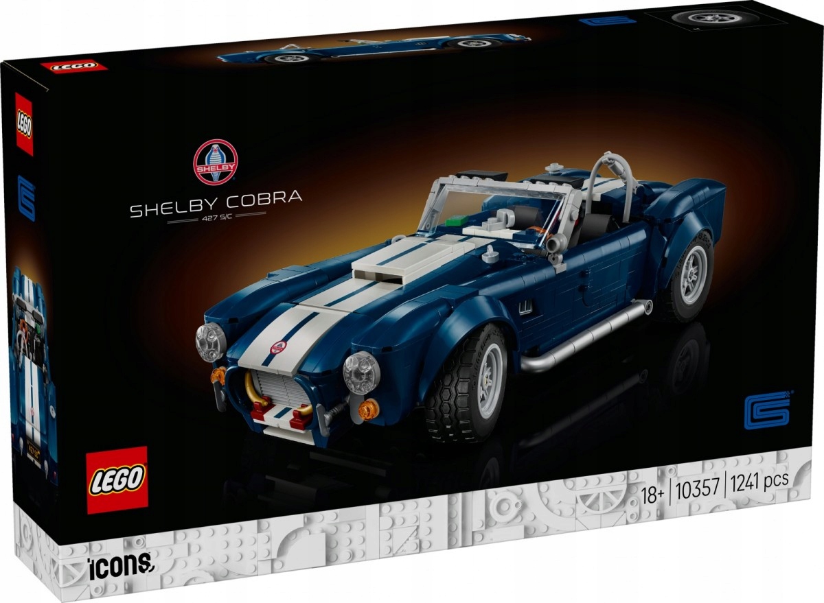 Lego Stavebnice Icons 10357 Shelby Cobra 427 S/c