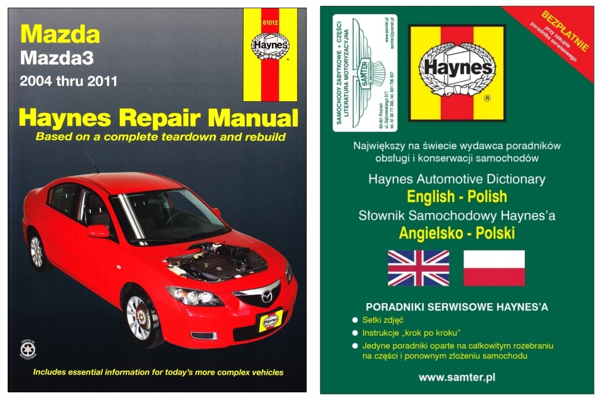 Mazda 3 2004-2011 Керівництво по ремонту Haynes