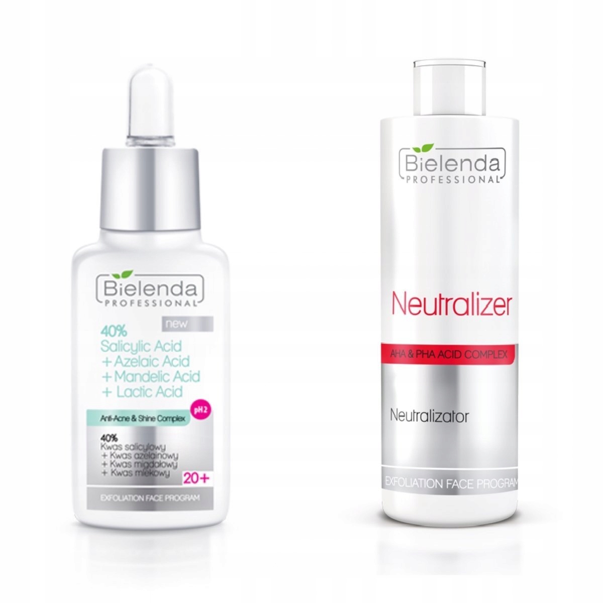 

Bielenda Duet Anti-Acne 40% Kwas salicylowy kwas