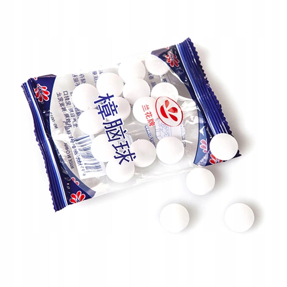 NAPHTHALIN-MAULWURFSBÄLLE MARDENABWEHRMOLBEN STINK 200 PCS Typabweisend