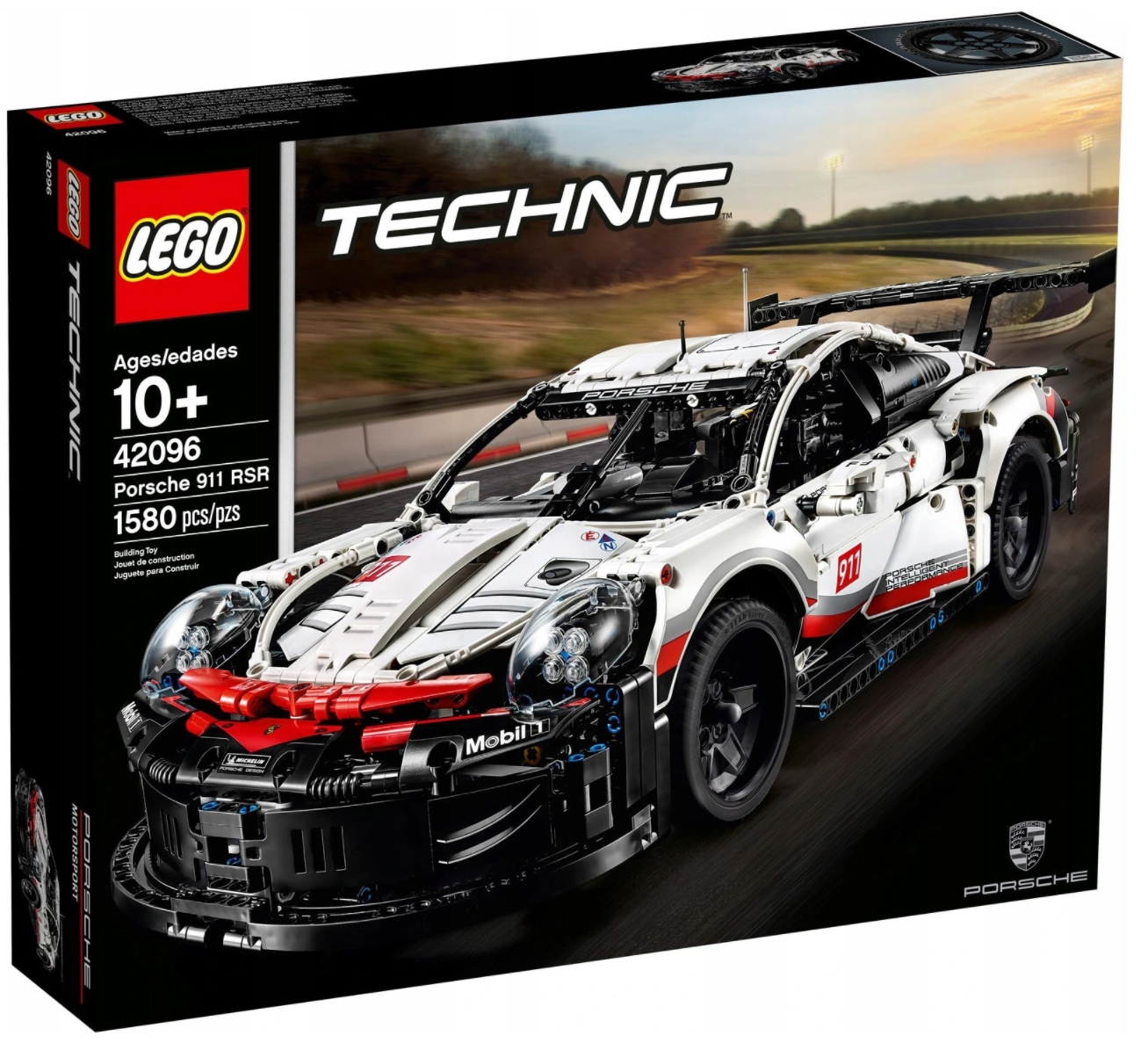 LEGO TECHNIC 42096 Porsche 911 RSR Model Auto 10+
