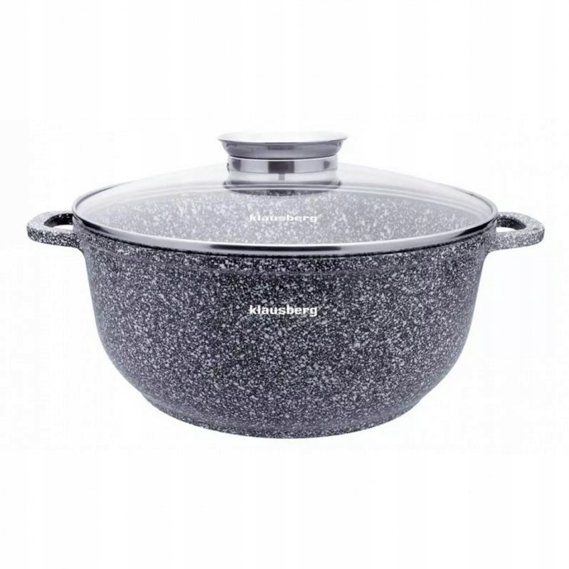 Klausberg Hrnec 5 6 L Mramorový 26 CM Do Kuchyně Indukce Granitový Povlak