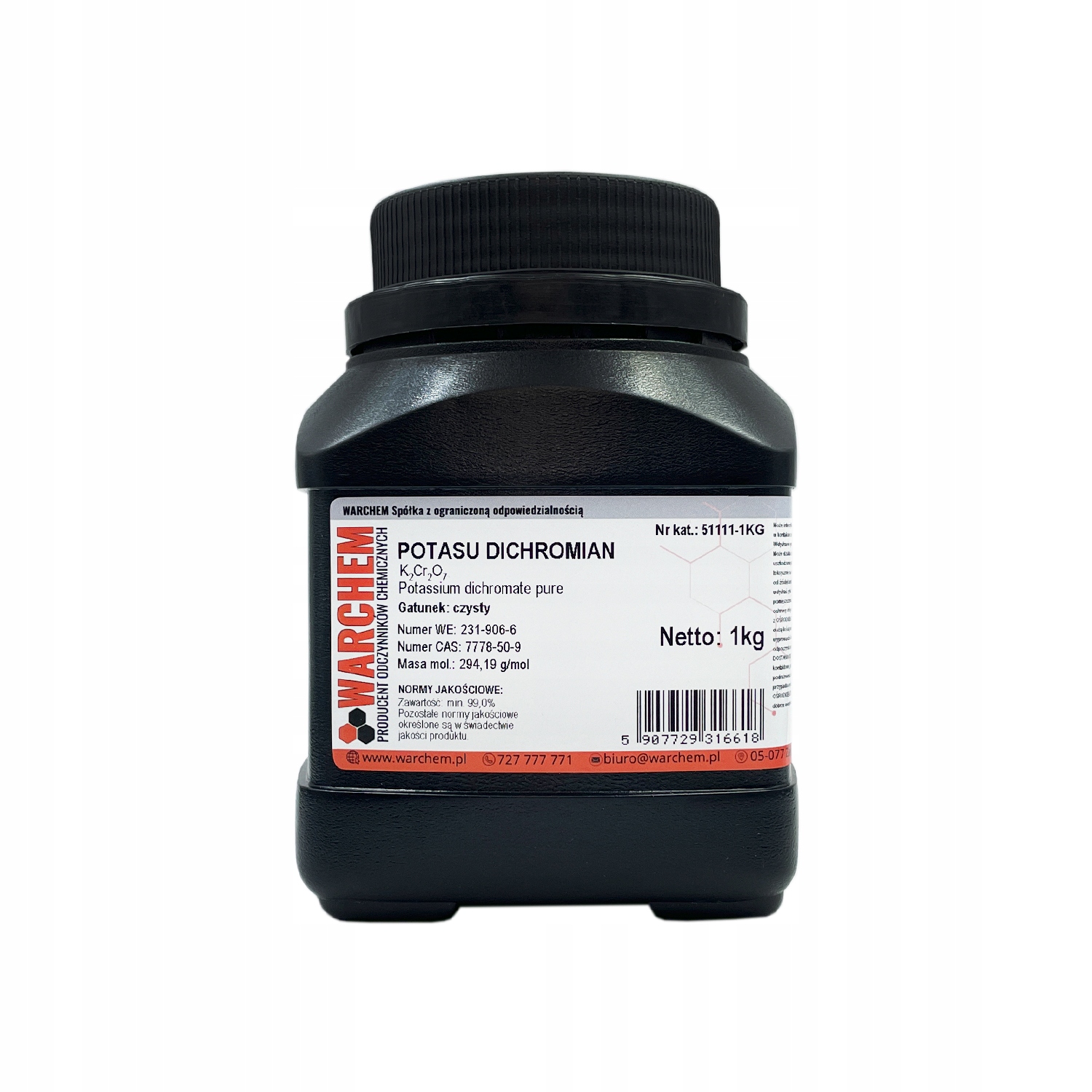 Dichromian Potasu czysty 1kg