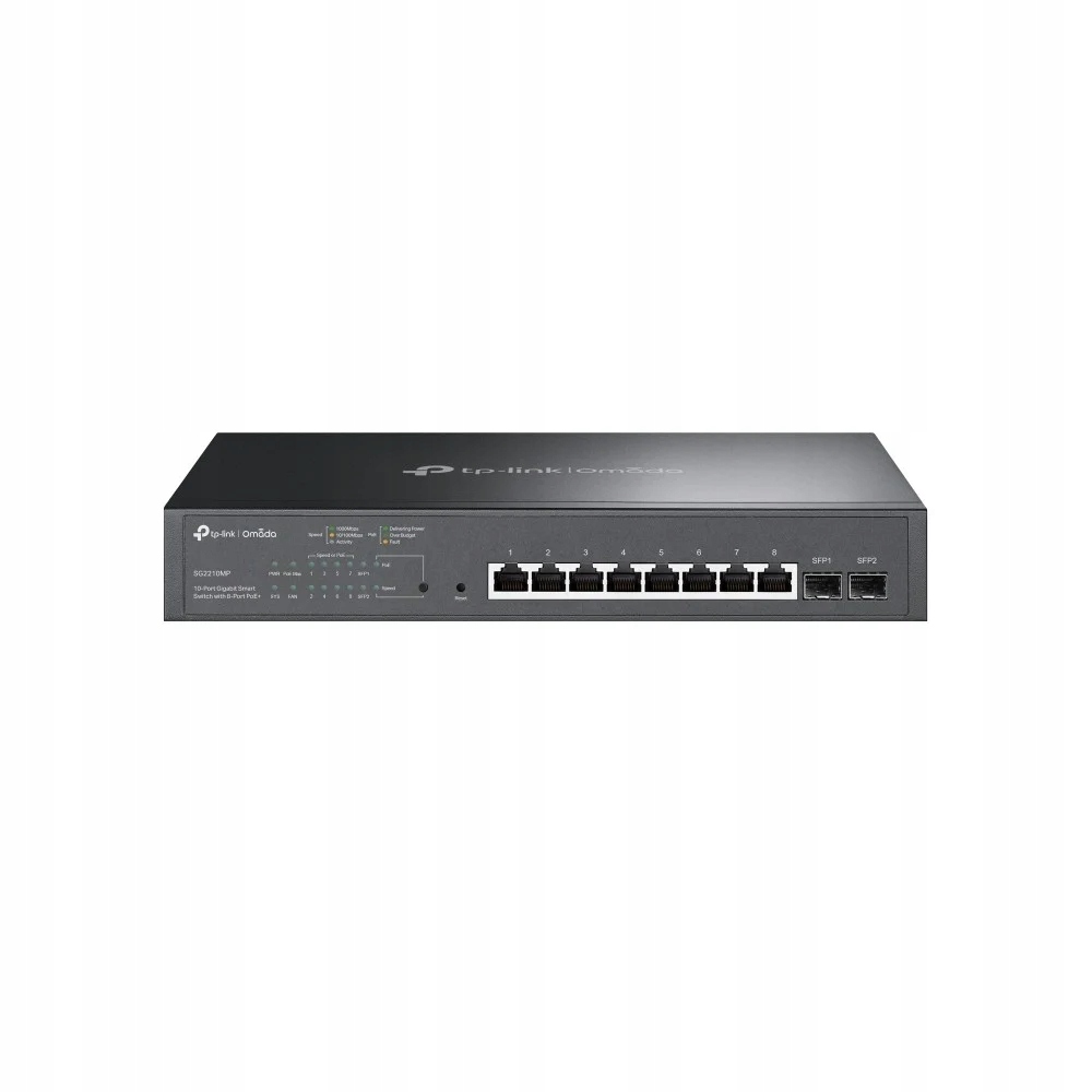TP-Link SG2210MP (TL-SG2210MP) JetStream 10-Port Gigabit Smart Switch