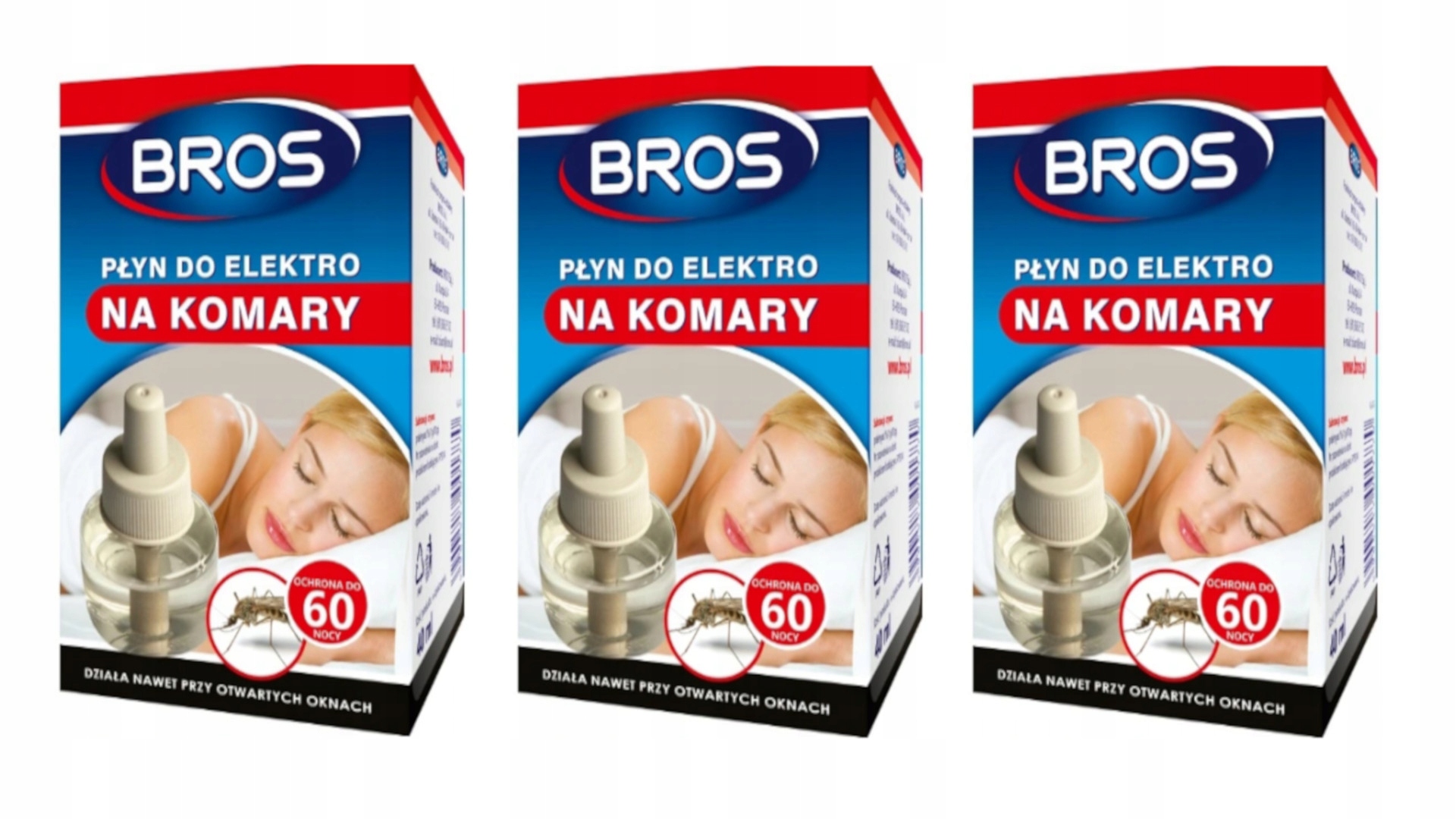 

3X Bros Płyn Do Elektro Na Komary Zapas