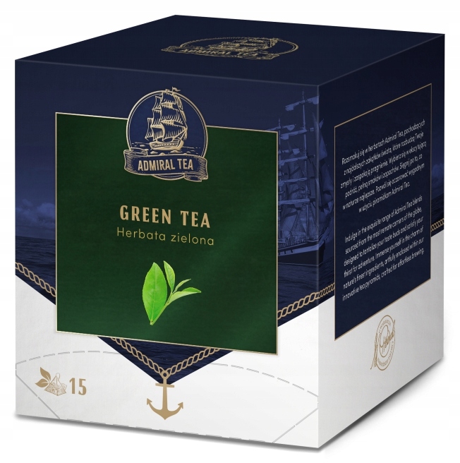 Levně Admiral Tea Admiral Tea Zelená Originál 15x2g 30g