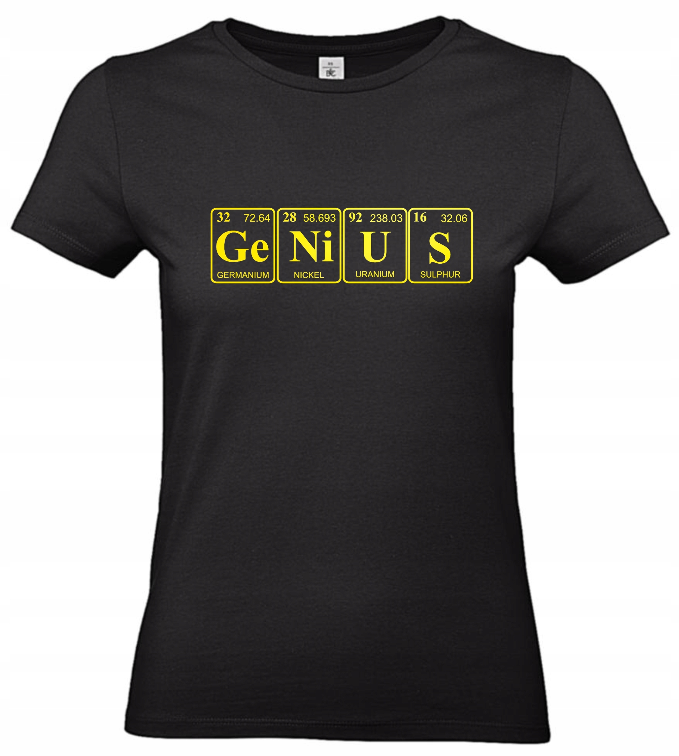 

Koszulka Genius Periodic chemia Pierwiastki r. L